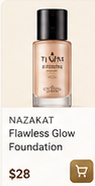 NAZAKAT Beauty foundation preview