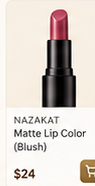 NAZAKAT Beauty lip preview